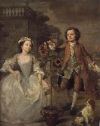 William Hogarth Mike s children France oil painting reproduction